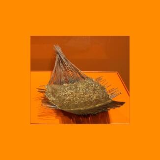 Schale - Eisen und Messing