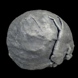 flammgespritzte Schale aus Zink