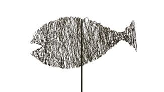 drehbare Fisch Skulptur