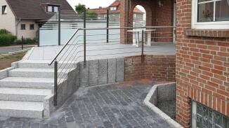 Edelstahl Reling Geländer