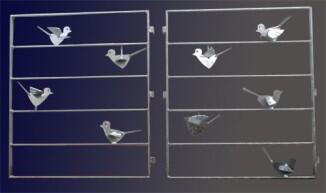 Vogelgitter Fenstergitter Schutzgitter gegen Einbrecher