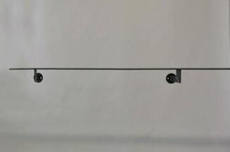 Handlauf aus massivem Flachstahl