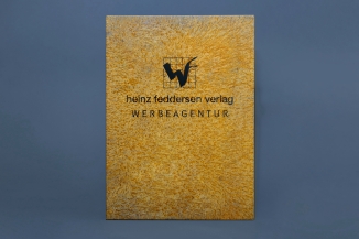 vorgerostetes Schild aus Corten Stahl 45/70 cm