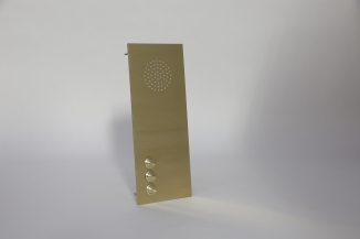Klingelschild aus Tombak