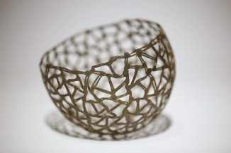 Schale aus 2 paralell verschweißten Drähten