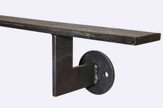 Handlauf aus Flachstahl