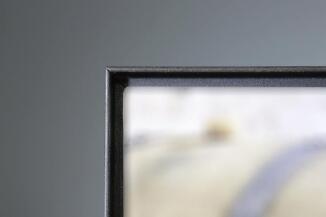 Rahmen aus Zunderstahl für einen Keilrahmen