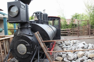 Der endgültige Standort der Duchess im Yukon Bay im Zoo Hannover