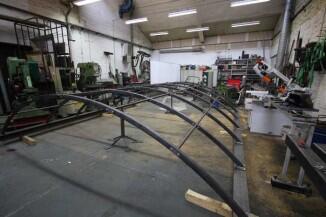 Überdachung des Eingangsbereiches der Telekom Verwaltung in Hagen