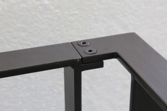 Prima Lösung um ein Geländer in Einzelteilen zu verschicken