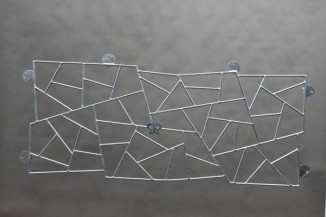 Fenstergitter mit Schmetterling Einbrecherschutz