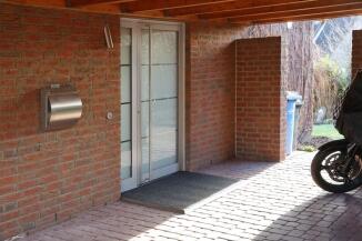 Fußmatten Sonderanfertigung für einen Hauseingang