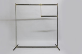 Garderobe aus Stahl geschweißt