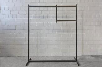 Garderobe aus Rechteckrohr