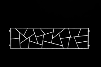 Gitter mit Schmitzstruktur