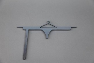 gelaserte Symbole aus der Hotellerie aus Stahl gelasert, Preis pro Stück