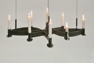 8 flammiger Kerzenleuchter