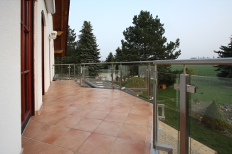 Spezielles LED-Geländer für ein tolles Haus