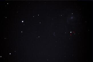 Supernova in M 101 im September 2011