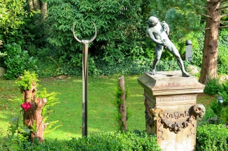 geschmiedete Skulptur Minotaurus