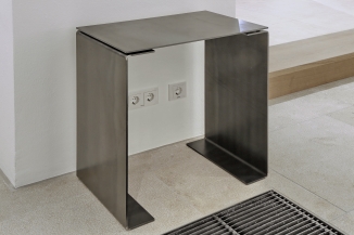 Kredenztisch aus 6 mm Stahl für Krypta der Basilika St. Clemens