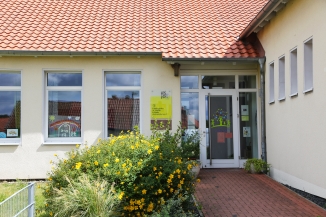 Schild für den Kindergarten St. Martin in Lühnde