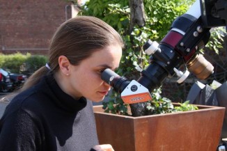 Auch am 6.5.11 schönes Wetter zur Sonnenbeobachtung