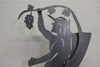 Skulptur Winzer