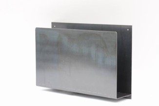Zeitungshalter aus 3 mm Zunderstahl