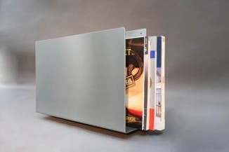 Edelstahl Zeitungshalter