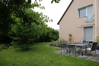 französischer Balkon als Tasse plasmageschnitten