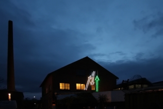riesige 4 Meter hohe Leuchttannenbäume mit LED Lichtschlauch