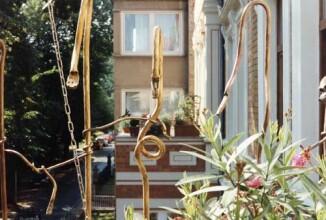 Rankhilfe - Schmiedebronze