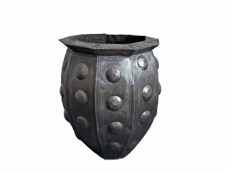 Odilia, Gefäß aus Stahl
