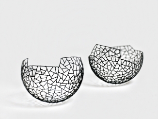 2 Schalen aus 1mm Draht