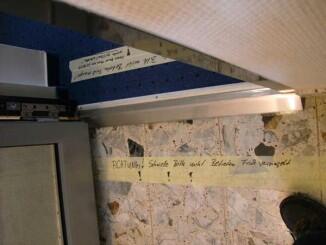 Türschwellenrampe aus Edelstahl