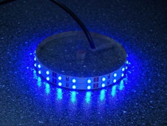 Led, rund angeordnet, für einen Stehtisch