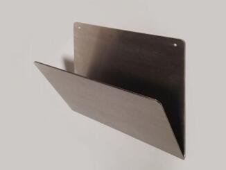 Zeitungshalter aus 3 mm Edelstahl