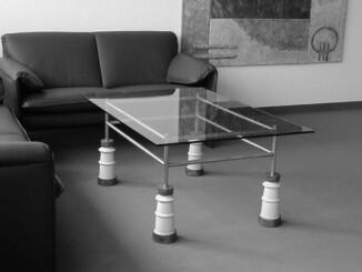 Beistelltisch für das Foyer der Vorstandetage der Stadtwerke Hildesheim