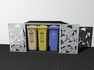 Mülltonnen Einhausung