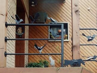 Treppengeländer plasmagetrennt