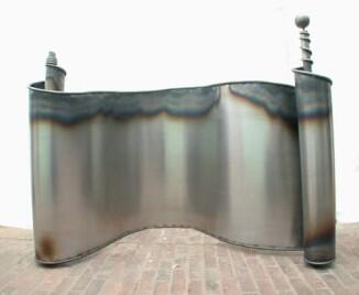 Brüstungsgeländer - Stahl geschmiedet