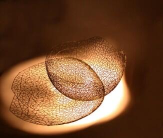 Schale aus 2 mm Stahldraht geschweißt