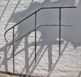 geschmiedetes Treppengeländer aus Stahl
