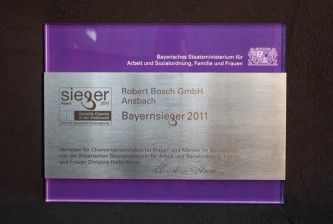 Bayernsieger 2011, Preis des Bayerischen Staatsministerium für Arbeit und Sozialordnung, Familie und Frauen