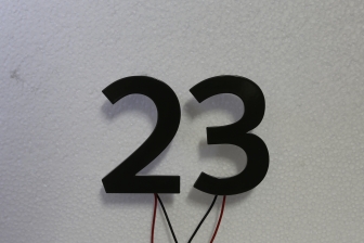 23 - LED Hausnummer