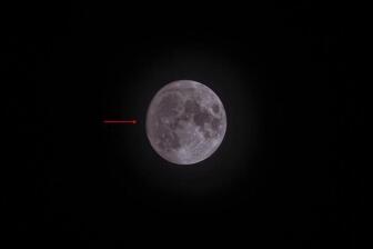Sternbedeckung des Aldebaran durch den Mond
