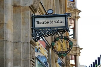 Auerbachs Keller in Leipzig - Restaurierung von zwei Auslegern