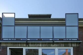 Balkon, Geländer, Windschutz, Sichtschutz