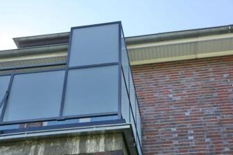 Balkon, Geländer, Windschutz, Sichtschutz